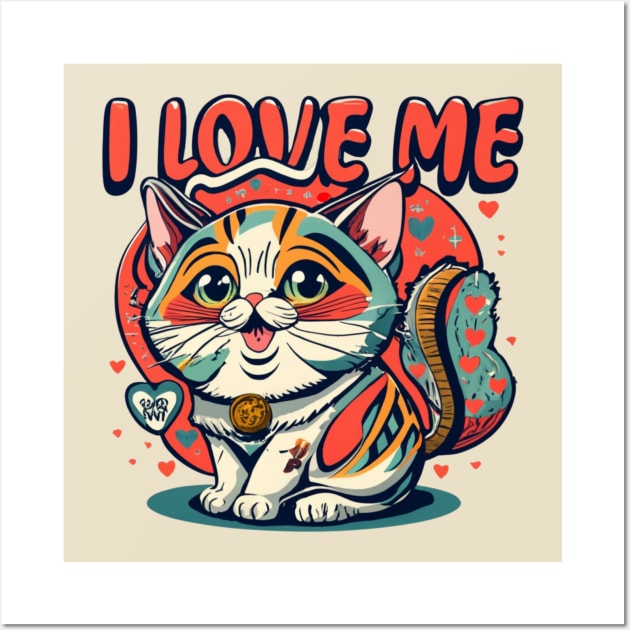 I love me Wall Art by Japanese Fever